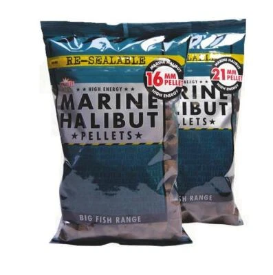 Dynamite Baits Marine Halibut Pellets 3 - 21mm Karpfenpellets 900g Wallerpellets - Bild 1 von 2