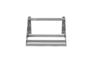 Commercial 22" Stainless Steel Tubular Rack Wall Mounted Shelf – NSF Certified - Picture 1 of 4