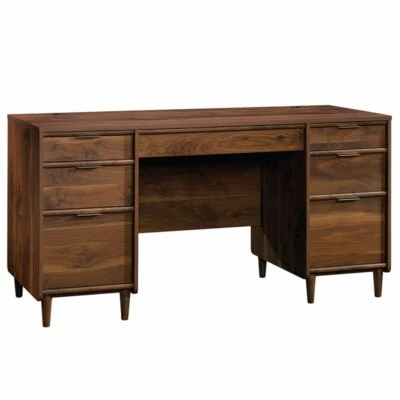 Sauder Clifford Place Engineered Wood Computer Desk in Grand Walnut - Image 1 of 4