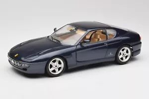 3036 Ferrari 456 GT Blue Bburago 1/18 - Picture 1 of 8