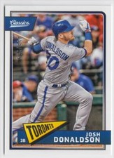 2018 Panini Chronicles Classics Timeless Tribute #14 Josh Donaldson 055/199