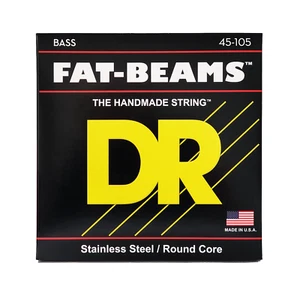 Cuerdas de bajo de acero inoxidable Dr Strings medianas 45-105 - Imagen 1 de 5