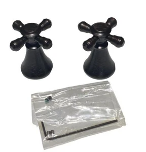 DELTA H295RB Cross Bath Faucet / Bidet Handles - Venetian Bronze - New - Picture 1 of 5