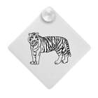 'Standing Tiger' Suction Cup Car Window Sign (CG00004855)