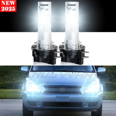 Kit de bombillas LED para Kia Sorento 2008 2009 reemplaza luces bajas 6000K paquete de 2 Foto 1 de 4