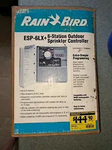 New Rainbird ESP 6 LX Plus Sprinkler Timer Controller Clock - Picture 1 of 5