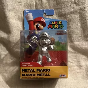 Figura de acción JAKKS Pacific Nintendo Super Mario METAL MARIO - Imagen 1 de 4