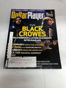 Guitar Player Magazine August 2008 Black Crowes Front Cover Def Leppard