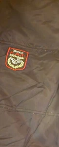 Triple Fat Goose large  Down Full-Zip Button Jacket No Hood 1987 Black - Picture 1 of 6