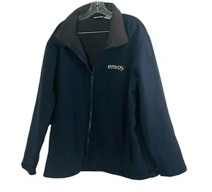 Wear Guard Jacket Men's Size XL Exclusively Aramark Envoy Blue Gray Full Zip - Picture 1 of 10