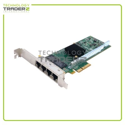 410-00116-01 Riverbed Quad Port Copper Gigabit PCI-E Network Adapter Card - Image 1 of 2