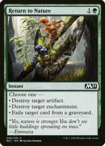 4 Return to Nature 4x x4 - NM - Core Set 2021 - SPARROW MAGIC mtg - Picture 1 of 1