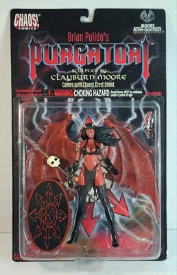 Chaos! Comics Brian Pulido's PURGATORI Action Figure Sculpted By Clayburn Moore - Image 1 of 4