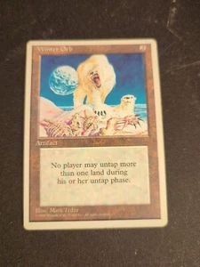 Magic The Gathering Magic The Gathering Winter Orb Cuarta Edición HP Muy Jugado - Imagen 1 de 2