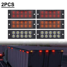 Produktbild - 10 LED -Seitenmarkierungslampe für Auto -LKW -Anhänger LKW -Traktor-Wohnmobil RV