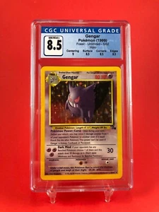 Pokemon Gengar CGC 8.5 Fossil Unlimited Holo 5/62 Mint Rare PSA - Bild 1 von 2