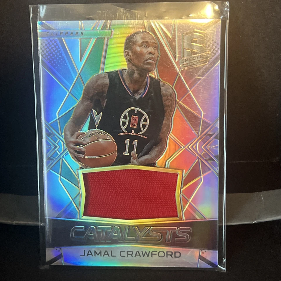 JAMAL CRAWFORD CATALYSTS RELIC CLIPPERS /149 2016-17 PANINI SPECTRA - Image 1 of 2