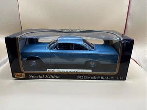 Maisto 1:18 Special Edition 1962 Chevrolet Bel Air Die Cast Model Chevy - Picture 1 of 11