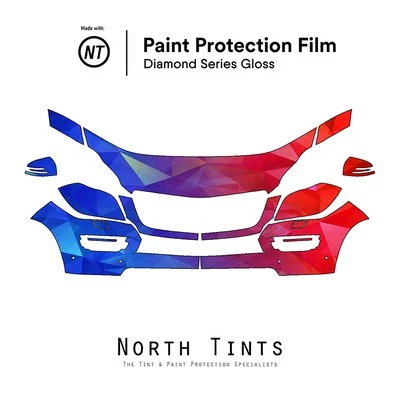 Mercedes Benz GL Class 2014-2016 PreCut Paint Protection Film Clear Bra - Image 1 of 4