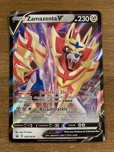 Zamazenta V - SWSH019 - Pokemon Sword & Shield Promo Ultra Rare Holo Card NM - Picture 1 of 2