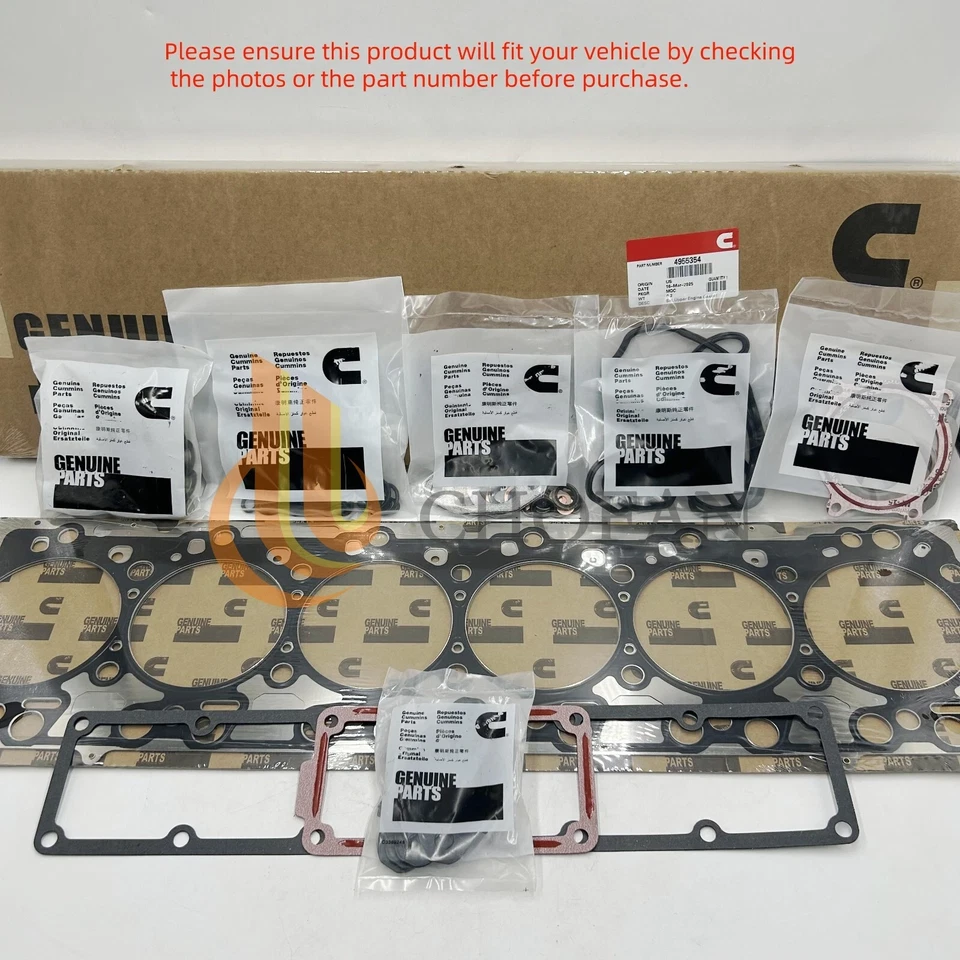 For 2007-2012 Dodge Ram 2500 6.7L Cummins Cylinder Head Gasket Set Kit 4955354 - Image 1 of 4