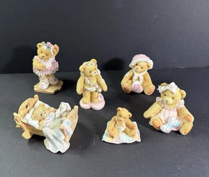 Konvolut 5 Enesco Teddybär Figuren Priscilla Hillman, 1992 bis 1997, nummeriert - Bild 1 von 24