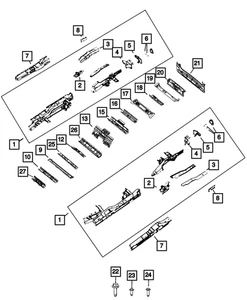Genuine Mopar Weld Stud 06512481AA - Bild 1 von 4