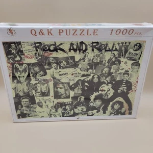 Nirvana Kiss Johnny Cash Rock And Rool 1000 Peace Puzzle Neu Versiegelt - Bild 1 von 7