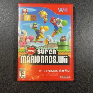 New Super Mario Bros. Wii (Nintendo Wii, 2009) komplett mit Handbuch - Bild 1 von 4