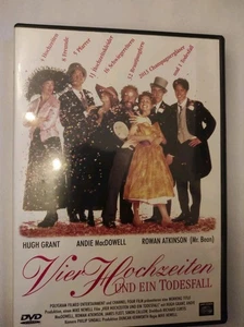 Vier Hochzeiten und ein Todesfall DVD , Klassiker , RomCom , Hugh Grant , FSK 6 - Bild 1 von 3