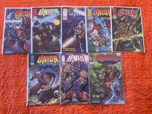Image Comics Union Complete 1993 Set #0-4 & #1-3 Volume 2 1995 NM+-Mint 9.6-10 - Picture 1 of 1