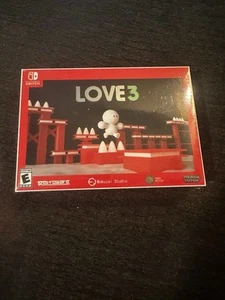 LOVE 3 Switch Platformer - Retro Edition - Brand New PREMIUM EDITION GAMES - Picture 1 of 2