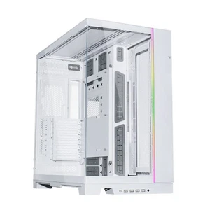 Case computer desktop ATX Lian-Li O11DEXL-W Bianco Multicolore - Afbeelding 1 van 4