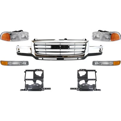 Grille Grill for GMC Sierra 2500 HD Classic 3500 Heavy Duty Truck 2003-2006 - Image 1 of 4