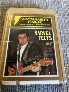 Narvel Felts Live 1973 Nashville Power Pak (8-Track Tape) Gusto Records - Picture 1 of 4