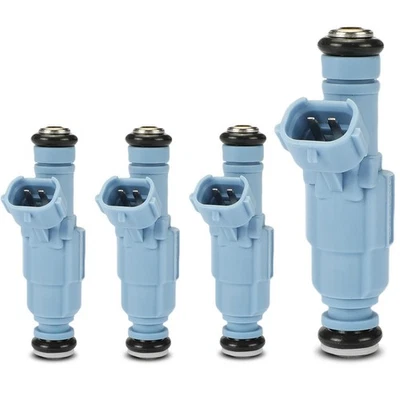 4Pcs Fuel Injectors for 2008-2013 Hyundai Tucson Sonata Kia Forte Optima Sorento - Image 1 of 4