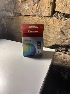 Genuine Canon ChromaLife 100 Pixma 41 Color Printer Ink Cartridge CL-41  NEW - Picture 1 of 4