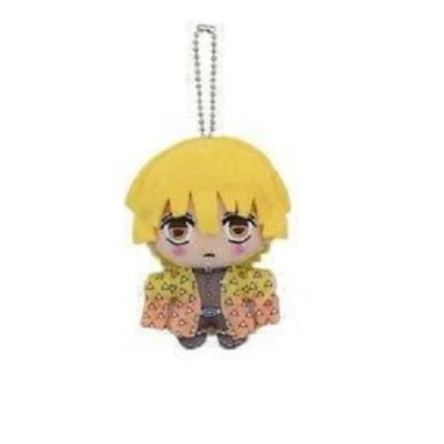Sega Demon Slayer Kimetsu no Yaiba Zenitsu Agatsuma Plush Keychain USA Seller - Image 1 of 2