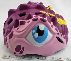 Apusale Kinder Dinosaurier Fahrradhelm - hellrosa, Größe S (48-53 cm) - verstellbar - Bild 1 von 15