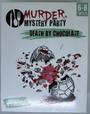 Murder Mystery Party Death By Chocolate Game for 6-8 guests (GL050C) - Image 1 of 4