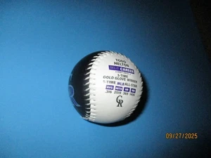 Neu Todd Helton Hall Of Fame Induktion Baseball schwarz & weiß Colorado Rockies - Bild 1 von 9