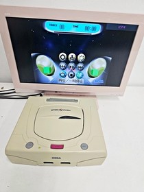 Sega Saturn Console White JUNK 466 Japan