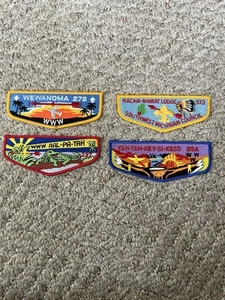 Lote If 4 OA BSA LODGE PARCHES SOLAPA - Lote # 14 - Imagen 1 de 4