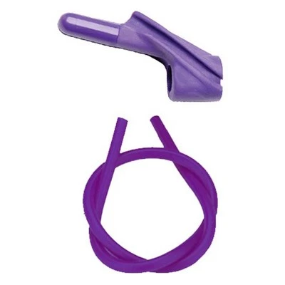 PINE RIDGE ARCHERY PRODUCTS Pine Ridge Archery Purple Nitro Peep Sight 1/4" #40127 Matched Silicone Tubing