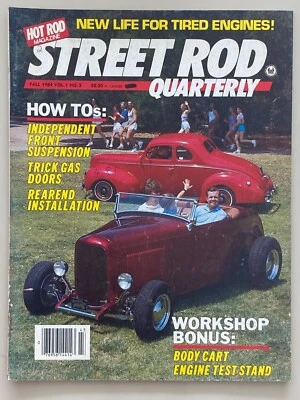 Fall 1984 HOT ROD MAGAZINE STREET ROD QUARTERLY Volume 1 Number 3 - Image 1 of 4