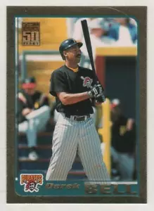2001 Topps Traded Gold #004 Derek Bell Pittsburgh Pirates BV$4 ####/2001 #4 - Foto 1 di 1