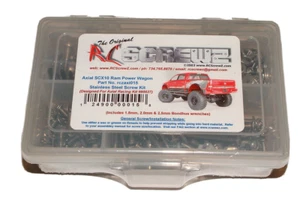 KIT DE TORNILLOS AXIAL RACING SCX10 RAM POWER WAGON RC TORNILLO ACERO INOXIDABLE AXI015 - Imagen 1 de 1