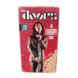 The Doors Live in Europe 1968 VHS 1988 Jim Morrison Vintage - Picture 1 of 11