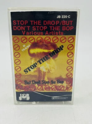 Stop The Drop / But Don't Stop The Bop Cassette Tape JB 220 C Talking Heads  - Image 1 of 4