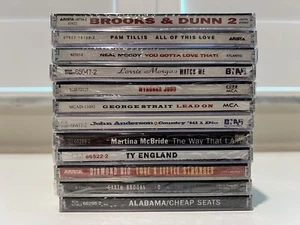 BRAND NEW Country Music 12 CD Lot Factory Sealed Garth Brooks & Dunn & Alabama - Picture 1 of 8